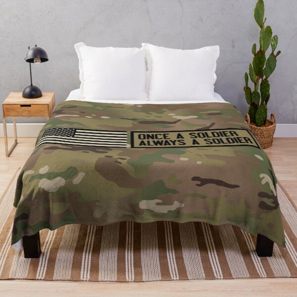 Item preview, Once a Soldier, Always a Soldier (Camo) designed and sold by Jared Davies.