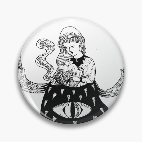 Item preview, Smoke Cat Pendrawing designed and sold by Whimsical-xw.