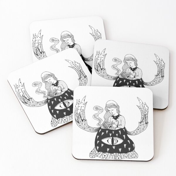 Item preview, Smoke Cat Pendrawing designed and sold by Whimsical-xw.