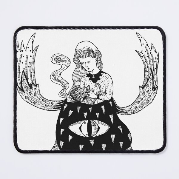 Item preview, Smoke Cat Pendrawing designed and sold by Whimsical-xw.
