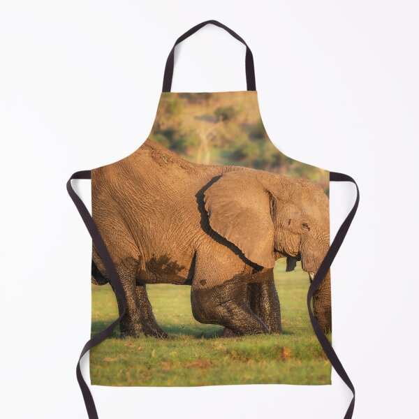 Item preview, Elephant Digging in the Mud Botswana Africa designed and sold by PhotoArt by Joan Carroll.