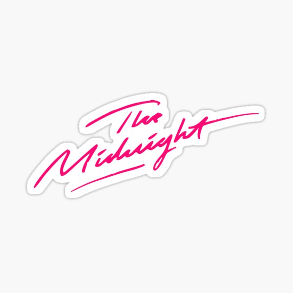 Item preview, The Midnight Flat Pink Logo designed and sold by FiveFifteen.
