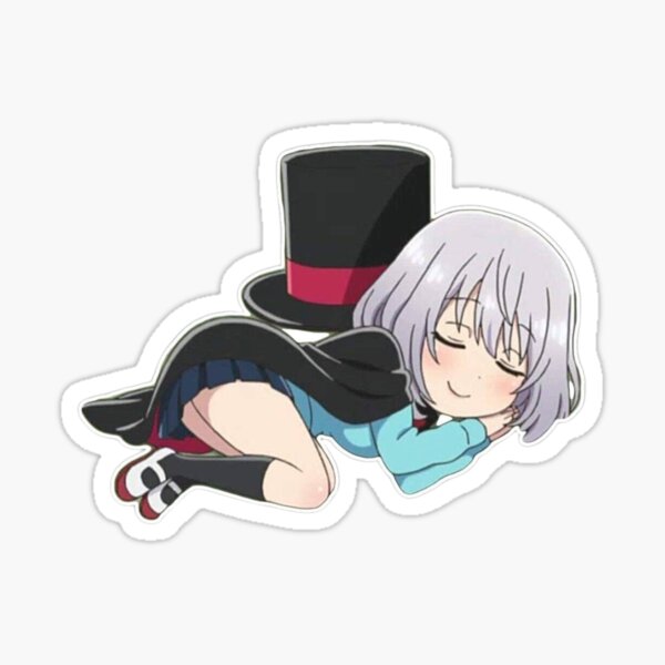 magical sempai Sticker for Sale by Animearagon