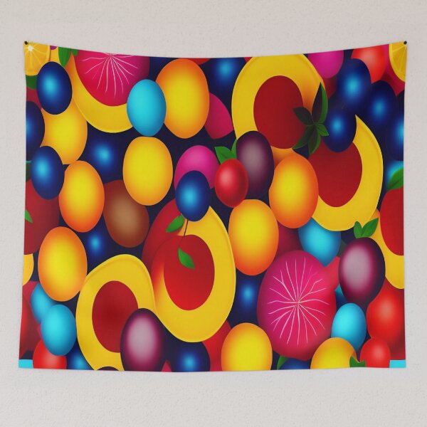Item preview, fruit color patterns designed and sold by TOOFOOW.