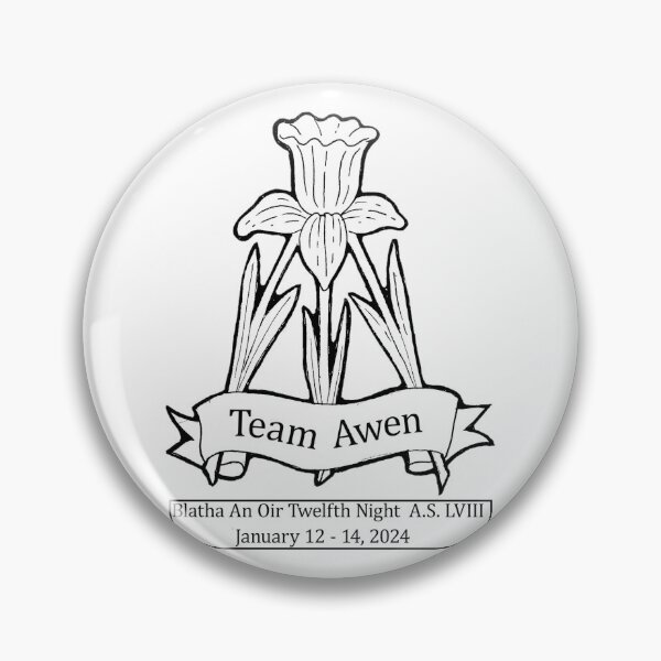 Item preview, Team Awen- 12th Night 2024 designed and sold by An Tir BumbleLion.