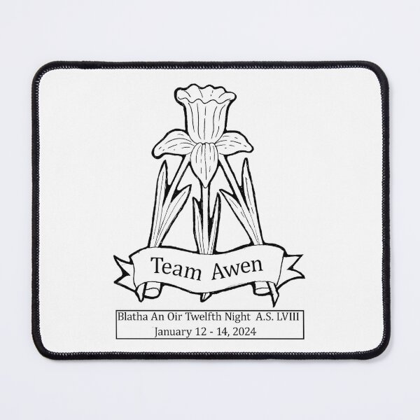 Item preview, Team Awen- 12th Night 2024 designed and sold by An Tir BumbleLion.