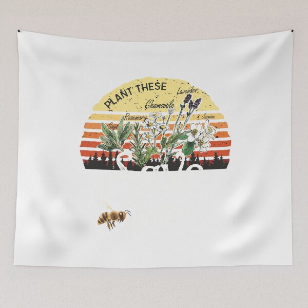 Item preview, Vintage Plant These Save The Bees 	 	    	 designed and sold by oaftcthxymk75.