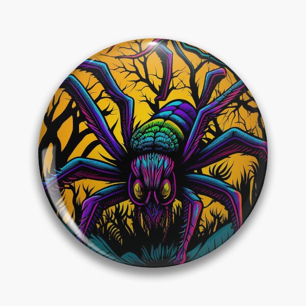 Item preview, The Spider (Dark Psychedelic Design) designed and sold by LartographicArt.