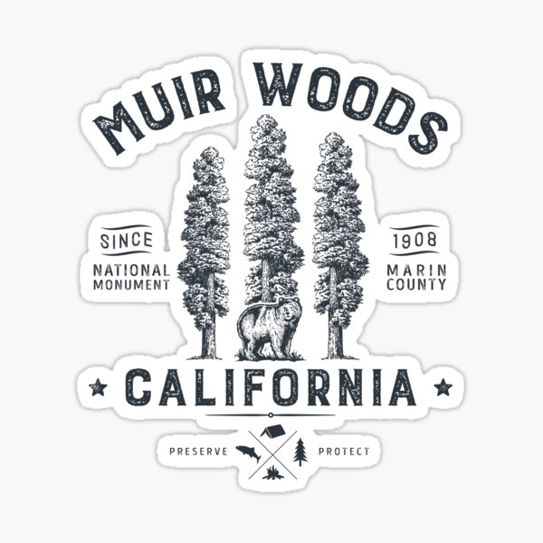 Item preview, Muir Woods National Monument T Shirt California Redwood Park designed and sold by LiqueGifts.