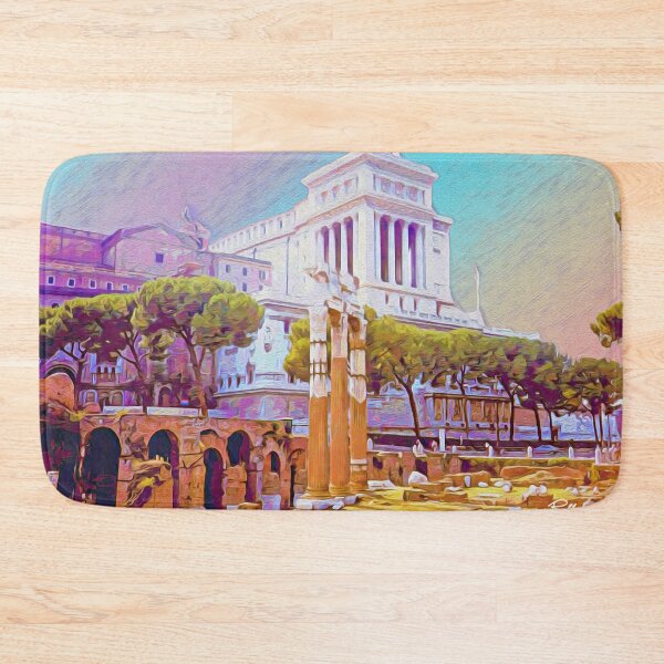 Item preview, FORUM OF CAESAR BEHIND THE ALTARE DELLA PATRIA designed and sold by ArtbyRolleen.