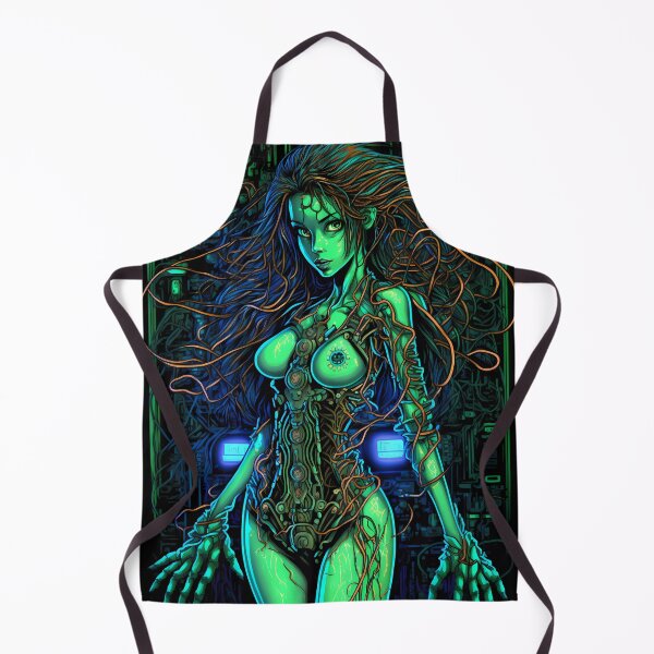 Item preview, Female Alien Cyborg designed and sold by LartographicArt.