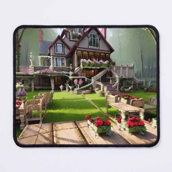 Item preview, A Wonderful Flower World Fantasy Garden designed and sold by PixieDustAIArt.