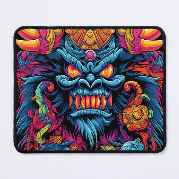 Item preview, Scibble - The Mayan Monster Mask designed and sold by LartographicArt.