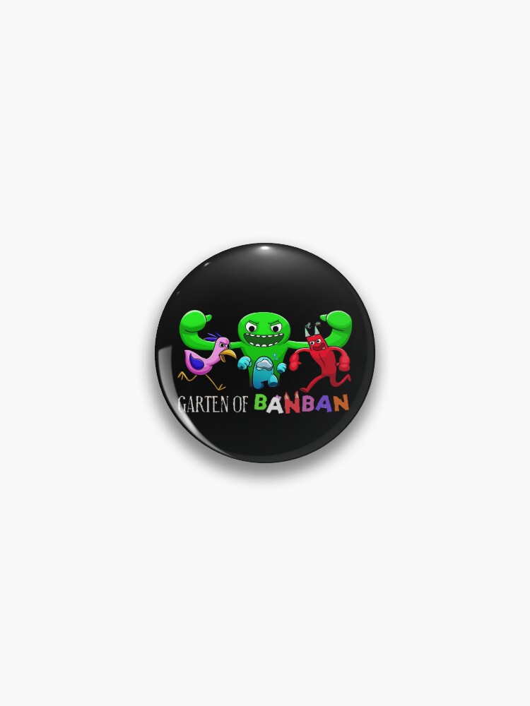 Nabnab. Nab Nab. Garten of Banban Logo and Characters. Horror games  2023.green. Halloween Canvas Print for Sale by Mycutedesings-1