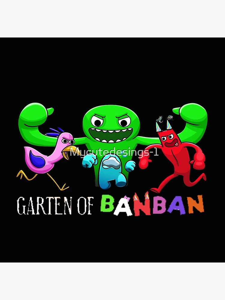 Nab Nab. Garten of Banban Logo and Characters. Horror games 2023