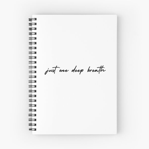 Item preview, just one deep breath | emotion and mood  designed and sold by Therapy by Sen.