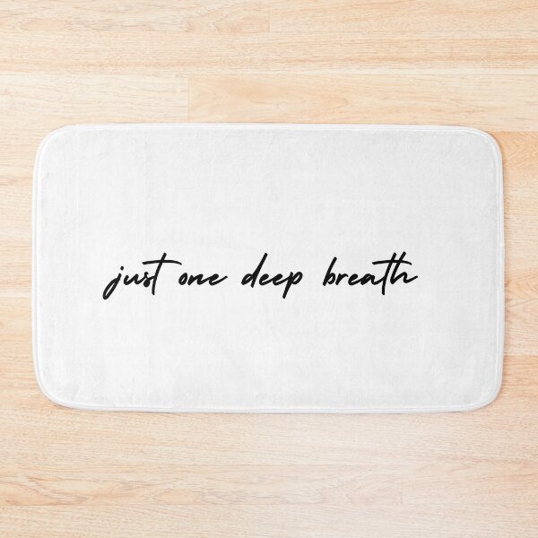 Item preview, just one deep breath | emotion and mood  designed and sold by Therapy by Sen.