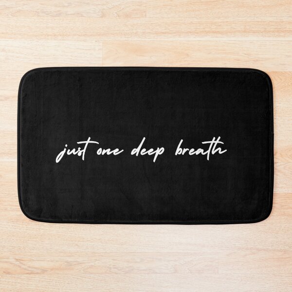 Item preview, just one deep breath | emotion and mood  designed and sold by Therapy by Sen.