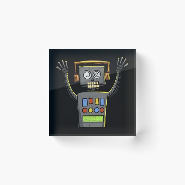 Item preview, Cute Robot Music Lovers Gift designed and sold by Músico Ilustre.