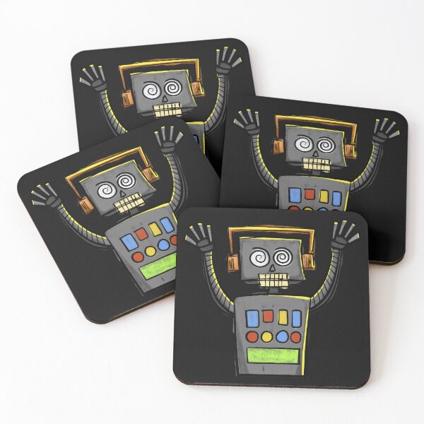 Item preview, Cute Robot Music Lovers Gift designed and sold by Músico Ilustre.