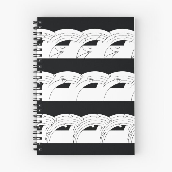 Item preview, Flight, Push, Wave (black and white) designed and sold by Eleden.