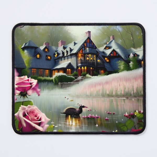 Item preview, A Wonderful Flower World Fantasy Garden designed and sold by PixieDustAIArt.
