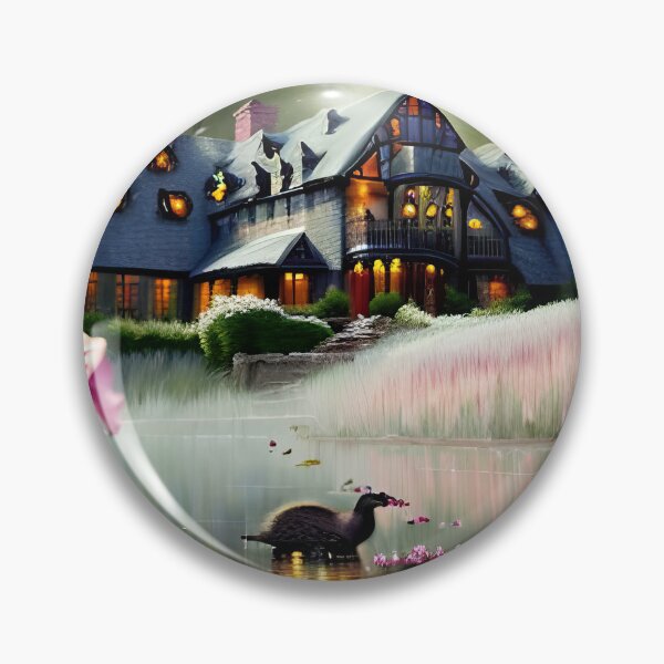 Item preview, A Wonderful Flower World Fantasy Garden designed and sold by PixieDustAIArt.