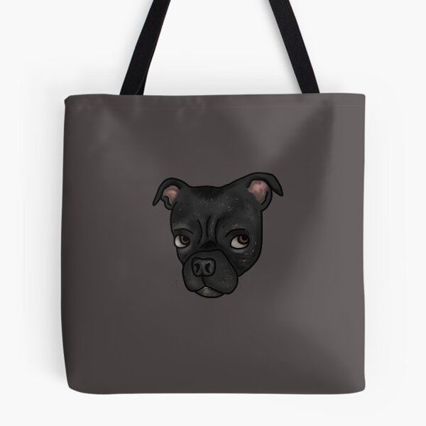 Item preview, Cute black pug dog mix designed and sold by Riley Cioffi-Smith.