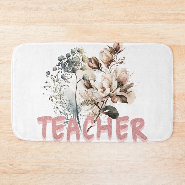 Item preview, Blooming Teacher - Nurturing Minds with Floral Wisdom designed and sold by ThiagoSDantas.