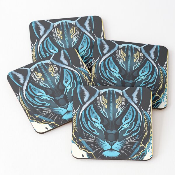 Item preview, futuristic black panther designed and sold by Artify Illustrator.