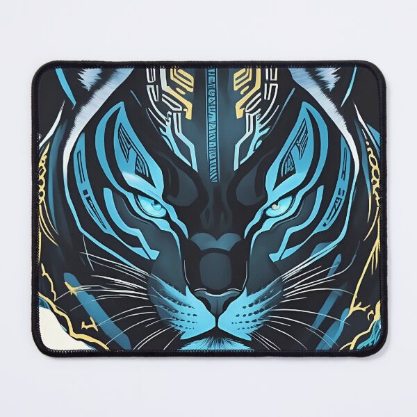Item preview, futuristic black panther designed and sold by Artify Illustrator.