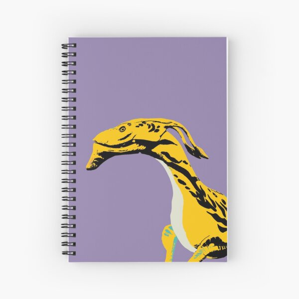 Yellow Banshee Spiral Notebook