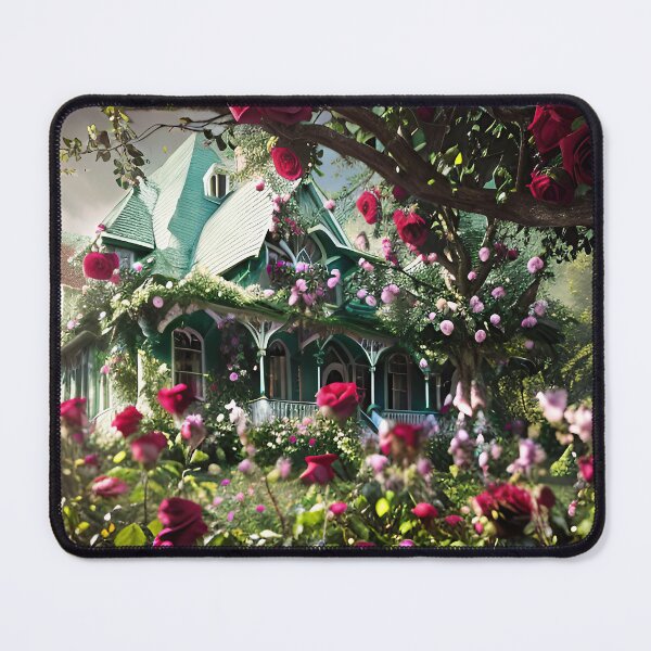 Item preview, A Wonderful Flower World Fantasy Garden designed and sold by PixieDustAIArt.