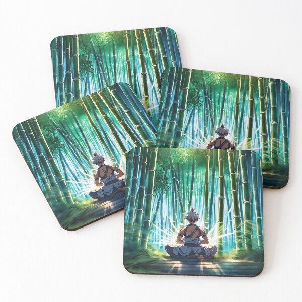 Item preview, Anime Warrior Meditating designed and sold by IdesignStudio77.