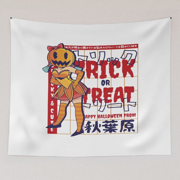 Item preview, japanesse style trick or treat designed and sold by TOOFOOW.