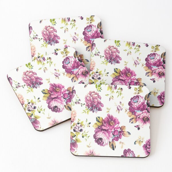 Artikelvorschau, Vintage Blumentapetenmuster entworfen und verkauft von tomorrowsart.
