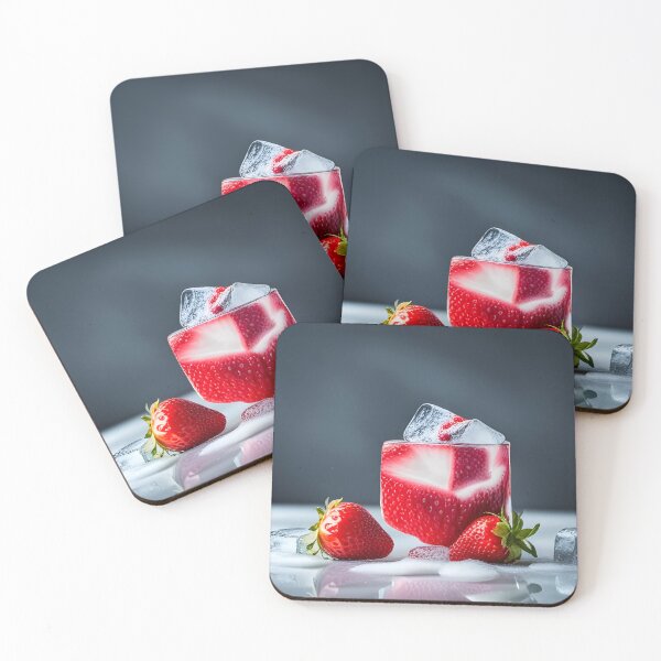 Item preview, Beautiful strawberries in ice designed and sold by simaso.