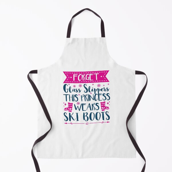Item preview, Forget Glass Slippers This Princess Wears Ski Boots Skiing Women Girls designed and sold by jaygo.