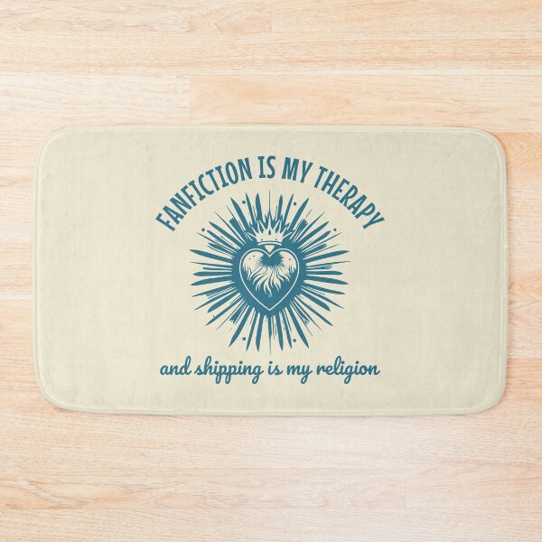 Item preview, Fanfiction Is My Therapy and Shipping is my religion designed and sold by shmodev.