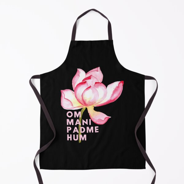 Item preview, Lotus Flower and Om Mani Padme Hum Mantra | Buddhist Auspicious Symbol designed and sold by TibetanTreasure.