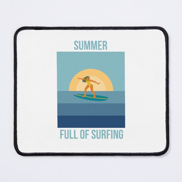 Item preview, Summer Full of Surfing, Summer Vibes, Surfer, Adventue, Surfing Life, Style, Surfboard, Retro, Hawaii, Beach, Waves, Wave Rider designed and sold by Mgibsonphoto.