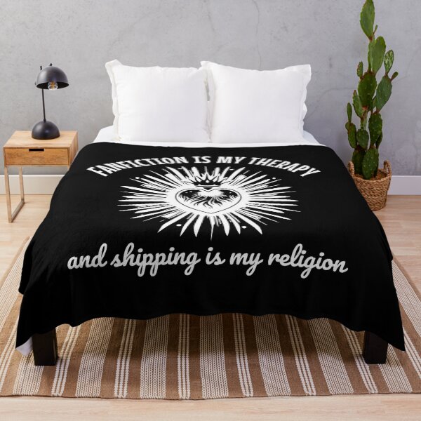 Item preview, Fanfiction Is My Therapy and Shipping is my religion designed and sold by shmodev.
