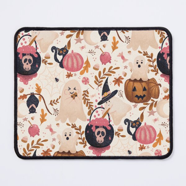 Item preview, Spooky Delights: A Cute Ghostly Halloween Adventure Pattern designed and sold by PatternedbySab.