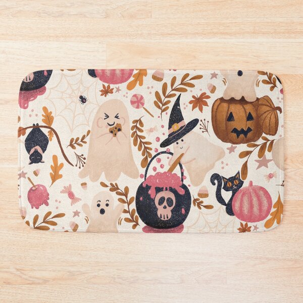 Item preview, Spooky Delights: A Cute Ghostly Halloween Adventure Pattern designed and sold by PatternedbySab.