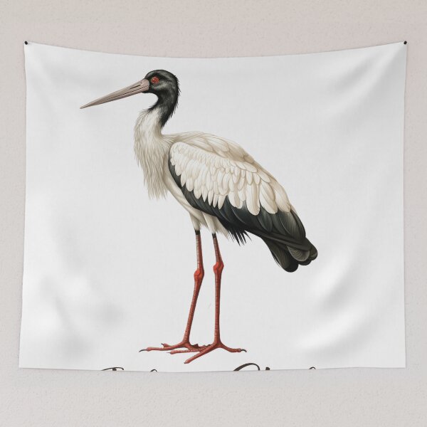 Item preview, A Jabiru Stork designed and sold by GoodOldVintage.