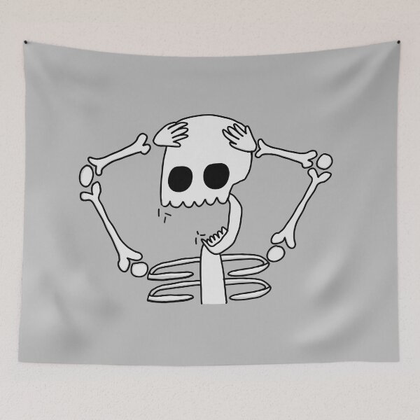 Item preview, Funky Skeleton Friend designed and sold by ScrimblyStudios.