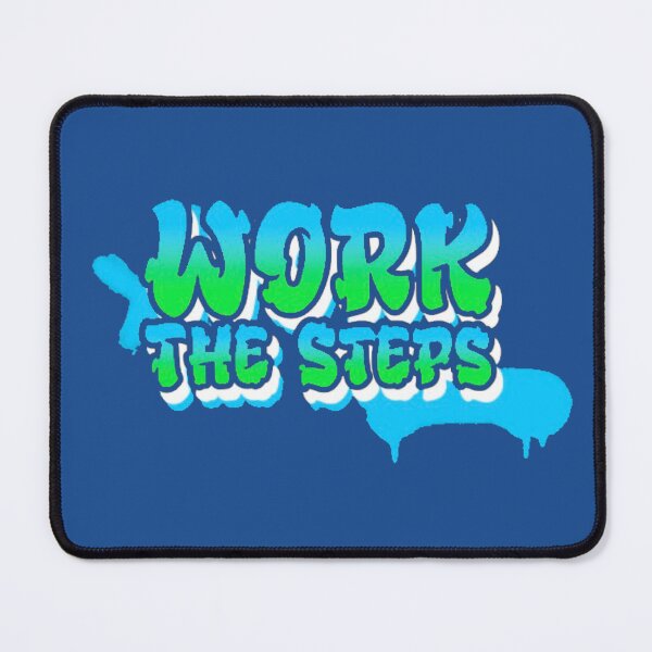 Item preview, Work The Steps designed and sold by SoberTeeCo.