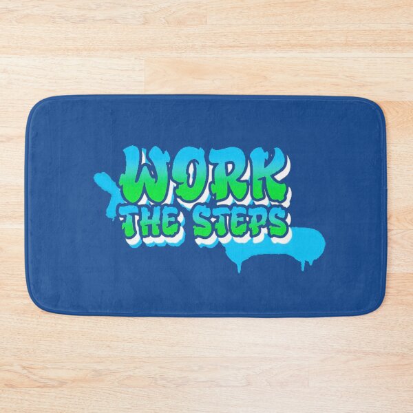 Item preview, Work The Steps designed and sold by SoberTeeCo.