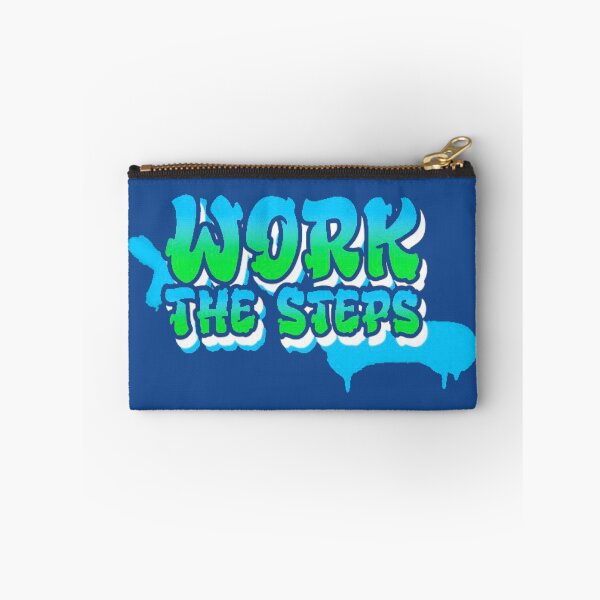 Item preview, Work The Steps designed and sold by SoberTeeCo.