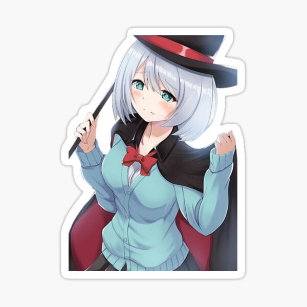 magical sempai Sticker for Sale by Animearagon